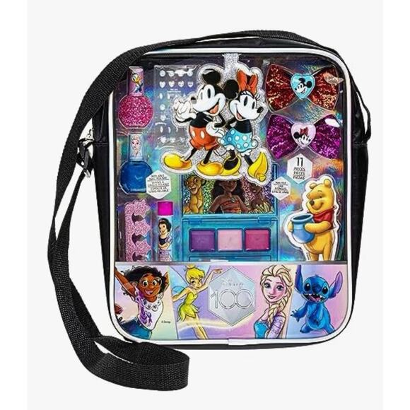 Townley Girl Disney 100 Makeup Filled Backpack NWT - Picture 1 of 6
